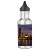 Chicago City Night New Stainless Steel Water Edelstahlflasche (Links)