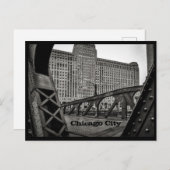 Chicago City Postcard Postkarte (Vorne/Hinten)