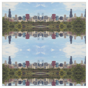 Chicago City Skyline Foto Stoff