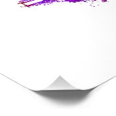 Chicago City Skyline Watercolor auf Weiß Fotodruck (Ecke)