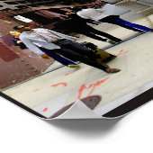 Chicago Cityscape 2 Poster (Ecke)