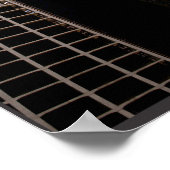 Chicago Cityscape 4 Poster (Ecke)