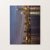 Chicago Cityscape Night Puzzle (Vertikal)