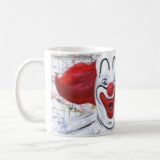 Chicago Clown Kaffeetasse (Links)