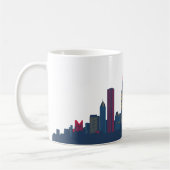 Chicago Colorful Skyline Kaffeetasse (Links)