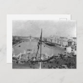 Chicago Columbia Exposition, Grand Basin Postkarte (Vorne/Hinten)