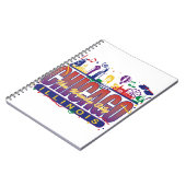 Chicago Confetti Notizblock (Linke Seite)