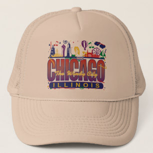 Chicago Confetti Truckerkappe
