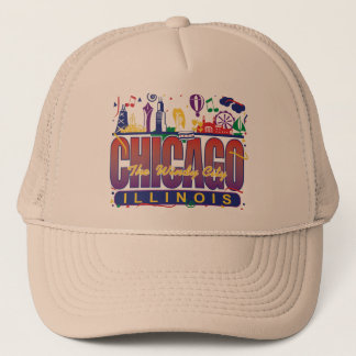 Chicago Confetti Truckerkappe
