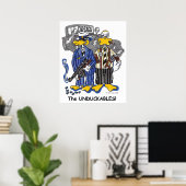 Chicago Crime Fighters Poster (Heimbüro)