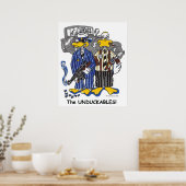Chicago Crime Fighters Poster (Küche)