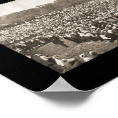 Chicago Cubs Baseball Foto 1908 Poster (Ecke)