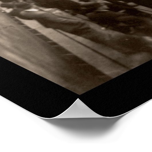 Chicago Cubs Foto 1907 Poster (Ecke)