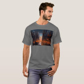 Chicago Cyber Punk Geschenk T-Shirt (Vorne ganz)