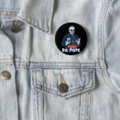 Chicago Da Pope Funny Spaß Katholisch Button (Beispiel)