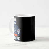 Chicago Da Pope Funny Spaß Katholisch Kaffeetasse (Vorderseite Links)