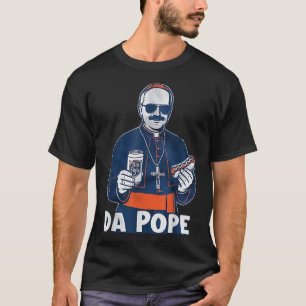 Chicago Da Pope Funny Spaß Katholisch T-Shirt
