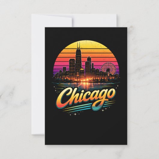 Chicago Dankeskarte (Vorderseite)