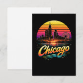 Chicago Dankeskarte (Vorne/Hinten)