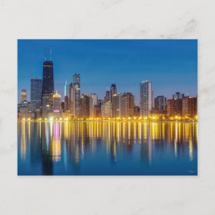 Chicago Dawn City Postcard Postkarte