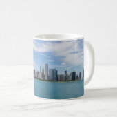 Chicago Day Cityscape Coffee Tasse (VorderseiteRechts)