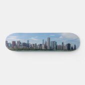 Chicago Day Cityscape Skateboard (Horizontal)