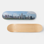 Chicago Day Cityscape Skateboard (Horizontal)
