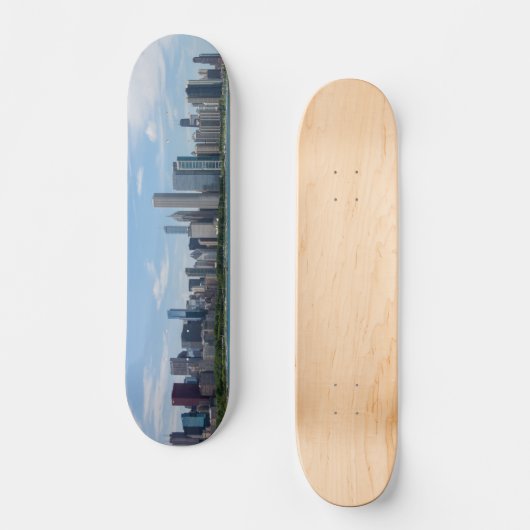 Chicago Day Cityscape Skateboard (Vorderseite)