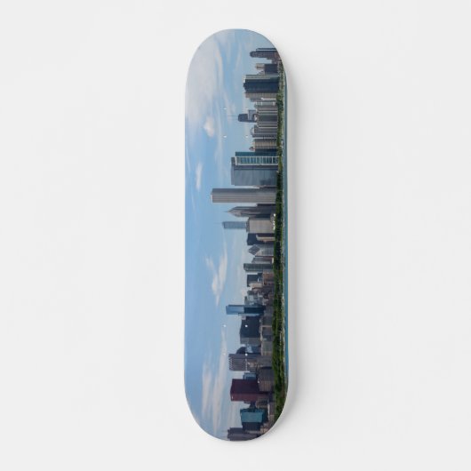 Chicago Day Cityscape Skateboard (Vorne)