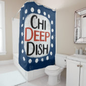 Chicago Deep Dish Duschvorhang (Beispiel)