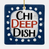 Chicago Deep Dish Ornament (Rückseite)