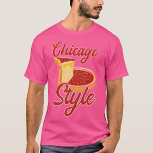 Chicago Deep Dish Pizza T-Shirt