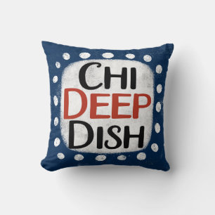 Chicago Deep Dish Throw Kissen