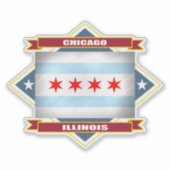 Chicago Diamond Aufkleber (Vorderseite)