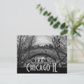 Chicago - die Bohne Postkarte (Stehend Vorderseite)