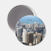 Chicago, die windy City Magnet (Vorderseite/Rückseite)