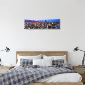 Chicago Downtown Aerial View Skyline Leinwand (Insitu (Schlafzimmer))