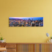 Chicago Downtown Aerial View Skyline Leinwand (Insitu (Wohnzimmer))