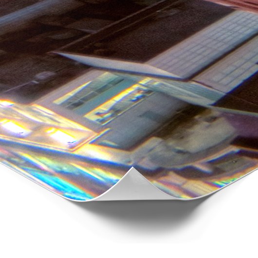 CHICAGO DOWNTOWN POSTER (Ecke)