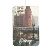 Chicago Elevated Loop Bahn Autolufterfrischer (Vorderseite)