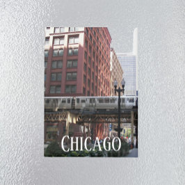 Chicago Elevated Loop Bahn Magnet