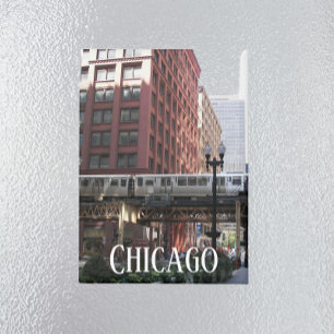Chicago Elevated Loop Bahn Magnet