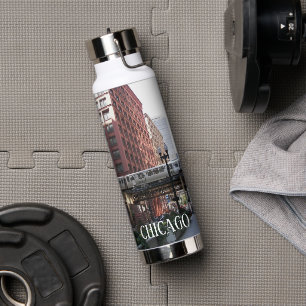 Chicago Elevated Loop Bahn Trinkflasche