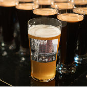 Chicago Elevated Loop Train Foto Glas