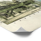 Chicago Elevated Trains (Poole) 1897 - AGED BMB Poster (Ecke)