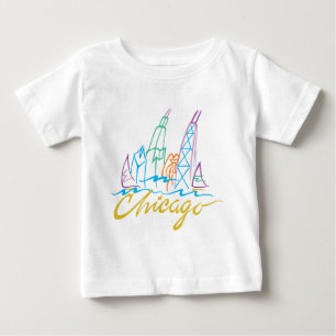 CHICAGO-EMB BABY T-SHIRT