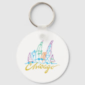 CHICAGO-EMB SCHLÜSSELANHÄNGER (Vorderseite)
