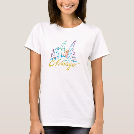 CHICAGO-EMB T-Shirt (Vorderseite)