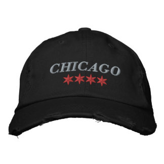 Chicago Embroidered Hat Bestickte Baseballkappe