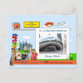 Chicago! Es ist DEINE Art von Stadt! Postkarte